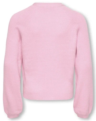 Kids Only - KOGDana Life Smiley Strik Cardigan - Sweet Lilac